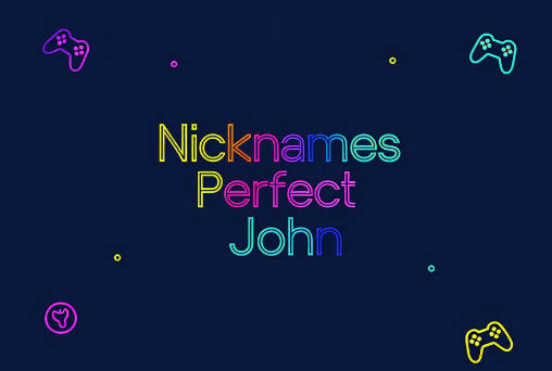 296 Cool Gaming Nicknames for John