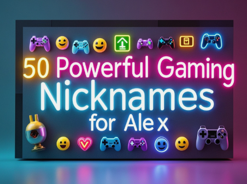 50 Powerful Gaming Nicknames for Alex