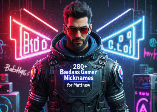 280+ Badass Gamer Nicknames for Matthew