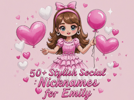 50+ Stylish Social Nicknames for Emily