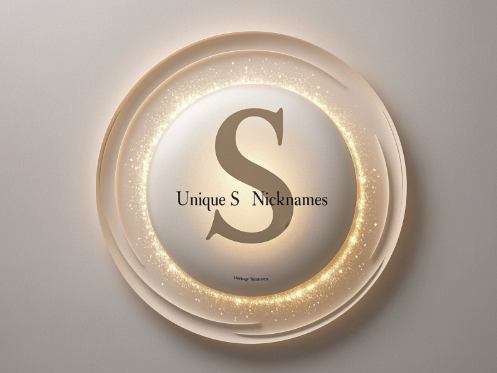 A Curated Collection of Unique S Nicknames