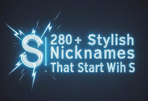 280+ Stylish Nicknames That Start With S