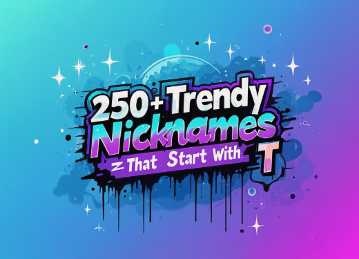 250+ Trendy Nicknames That Start With T