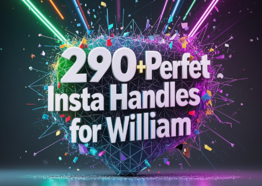 290+ Perfect Insta Handles for William