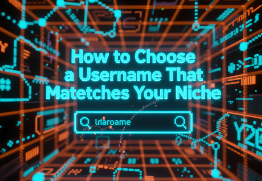 How to Choose a Username That Matches Your Niche