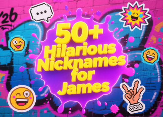 50+ Hilarious Nicknames for James