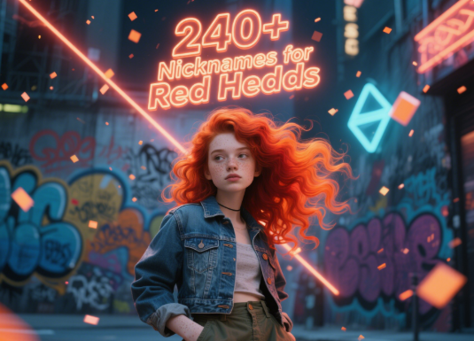 240+ Good Nicknames for Redheads