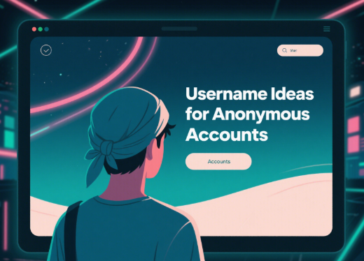 Username Ideas for Anonymous Accounts