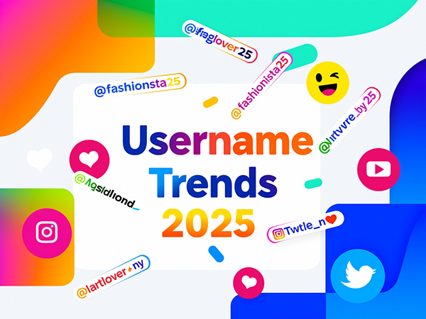 Username Trends 2025: What’s Hot on Social Media