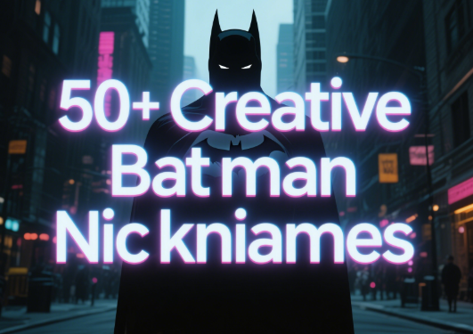 50+ Creative Batman Nicknames