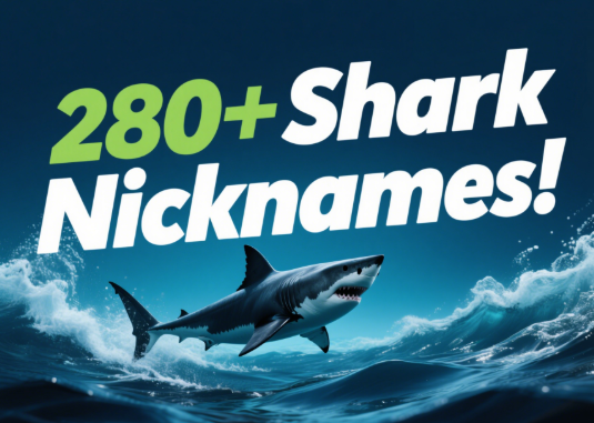 280+ Shark Nicknames for Your Ocean Adventure