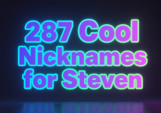 287 Cool Gamer Nicknames for Steven