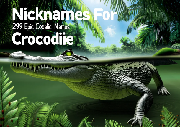 Nicknames For Crocodile: 292 Epic Crocodile Names