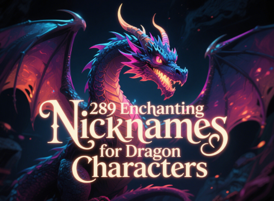 289 Enchanting Nicknames for Dragon Characters
