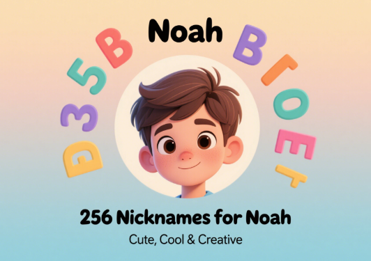 256 Nicknames for Noah That Are Cute Cool and Creativ