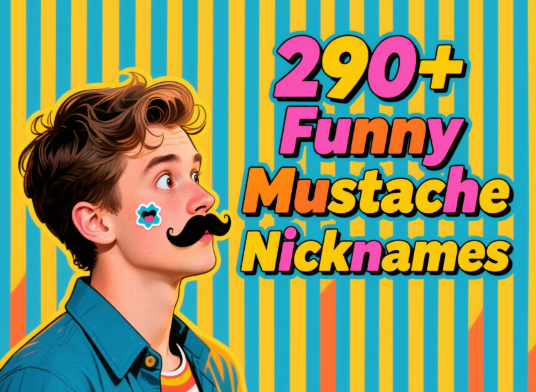 290+ Funny Mustache Nicknames