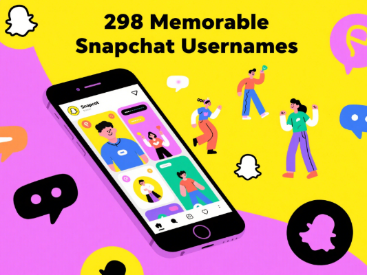 298 Memorable Snapchat Usernames to Stand Out Instantly