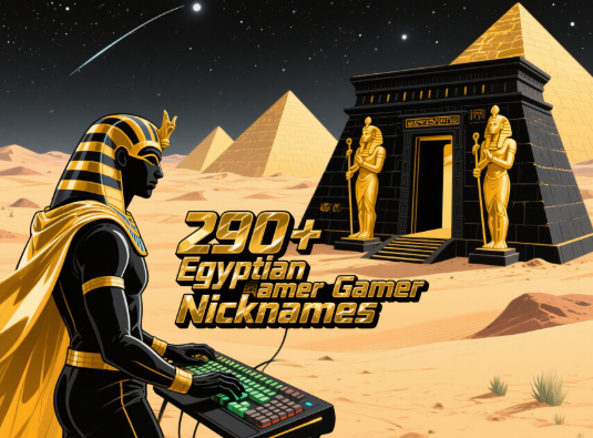 290+ Egyptian Gamer Nicknames Rooted in Mythology