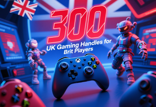 300 UK Gaming Handles for Brit Players
