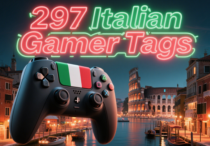 297 Italian Gamer Tags