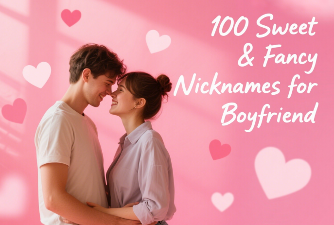 100 Sweet & Fancy Nicknames for Boyfriend