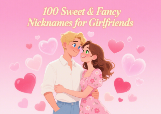 100 Sweet & Fancy Nicknames for Girlfriends