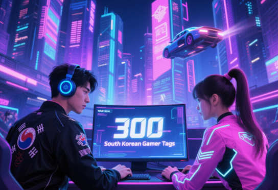 300 South Korean Gamer Tags for Competitive Edge