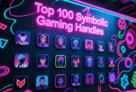 Top 100 Symbolic Gaming Handles