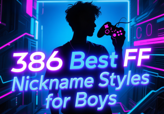 386 Best FF Nickname Styles for Boys