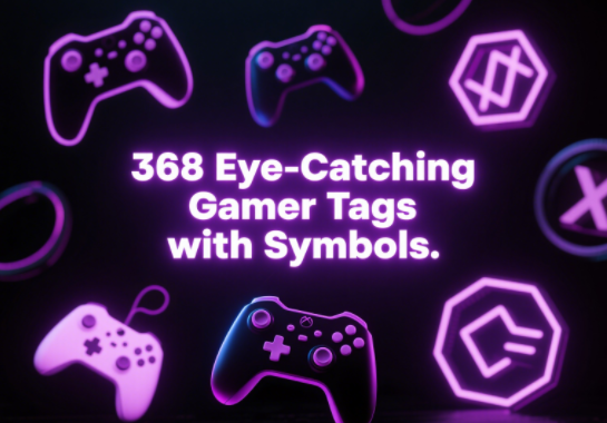 368 Eye‑Catching Gamer Tags with Symbols