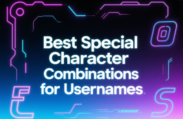Best Special Character Combinations for Usernames