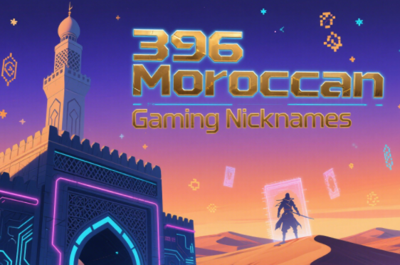 396 Moroccan Gaming Nicknames & Cool Alias Ideas