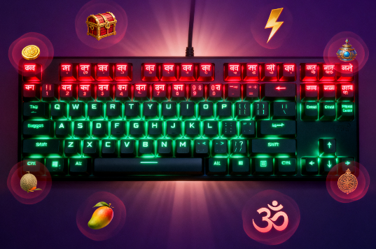 Fusion gaming keyboard design