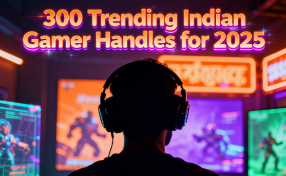 300 Trending Indian Gamer Handles for 2025