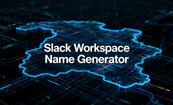 Slack Workspace Name Generator Free Tool