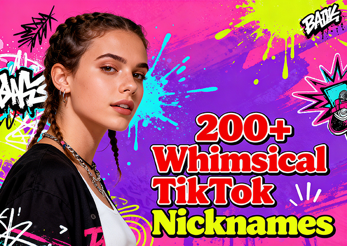 200+ Whimsical TikTok Nicknames to Spark Creativity
