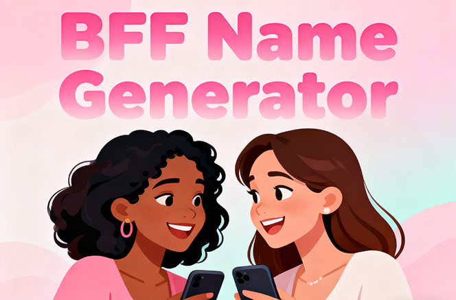 BFF Name Generator — Cute Nicknames for Best Friends