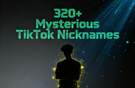 320+ Mysterious TikTok Nicknames to Intrigue Followers